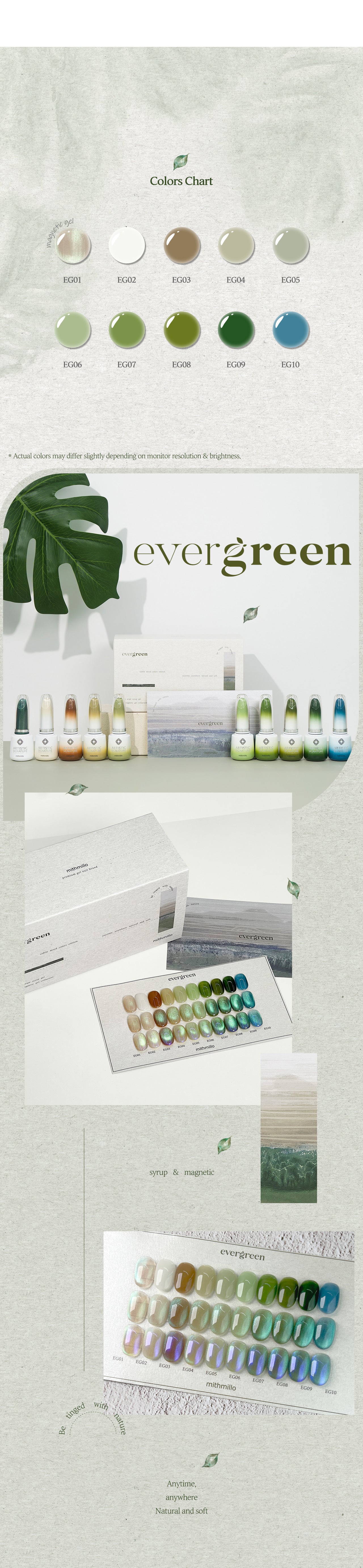 MITHMILLO Evergreen Syrup - 10pcs/set