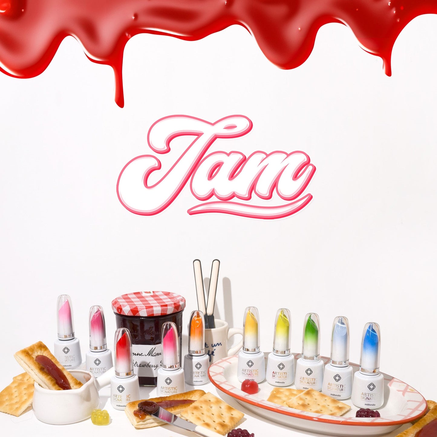MITHMILLO Artistic Signature Jam Collection - 10pcs/set