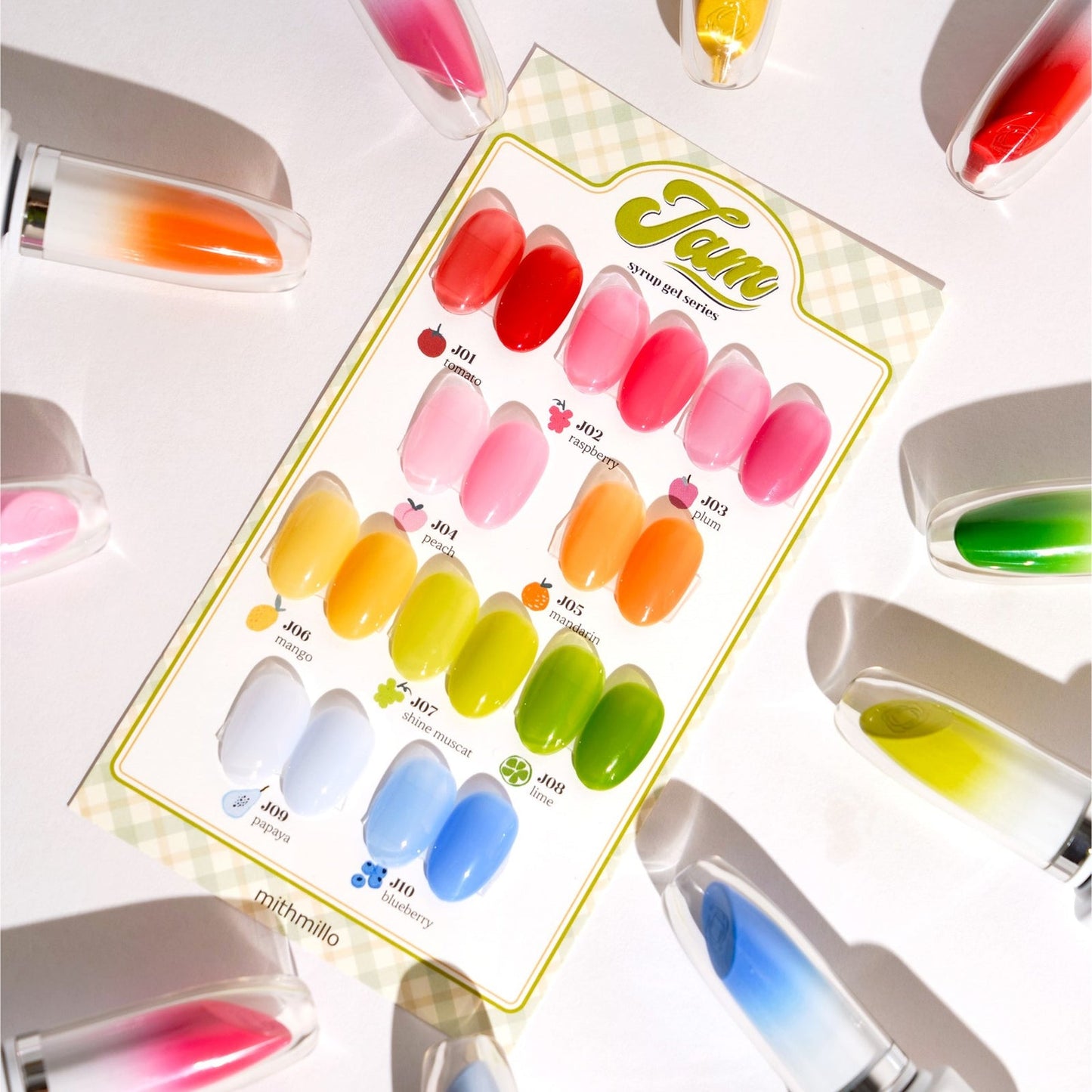 MITHMILLO Artistic Signature Jam Collection - 10pcs/set