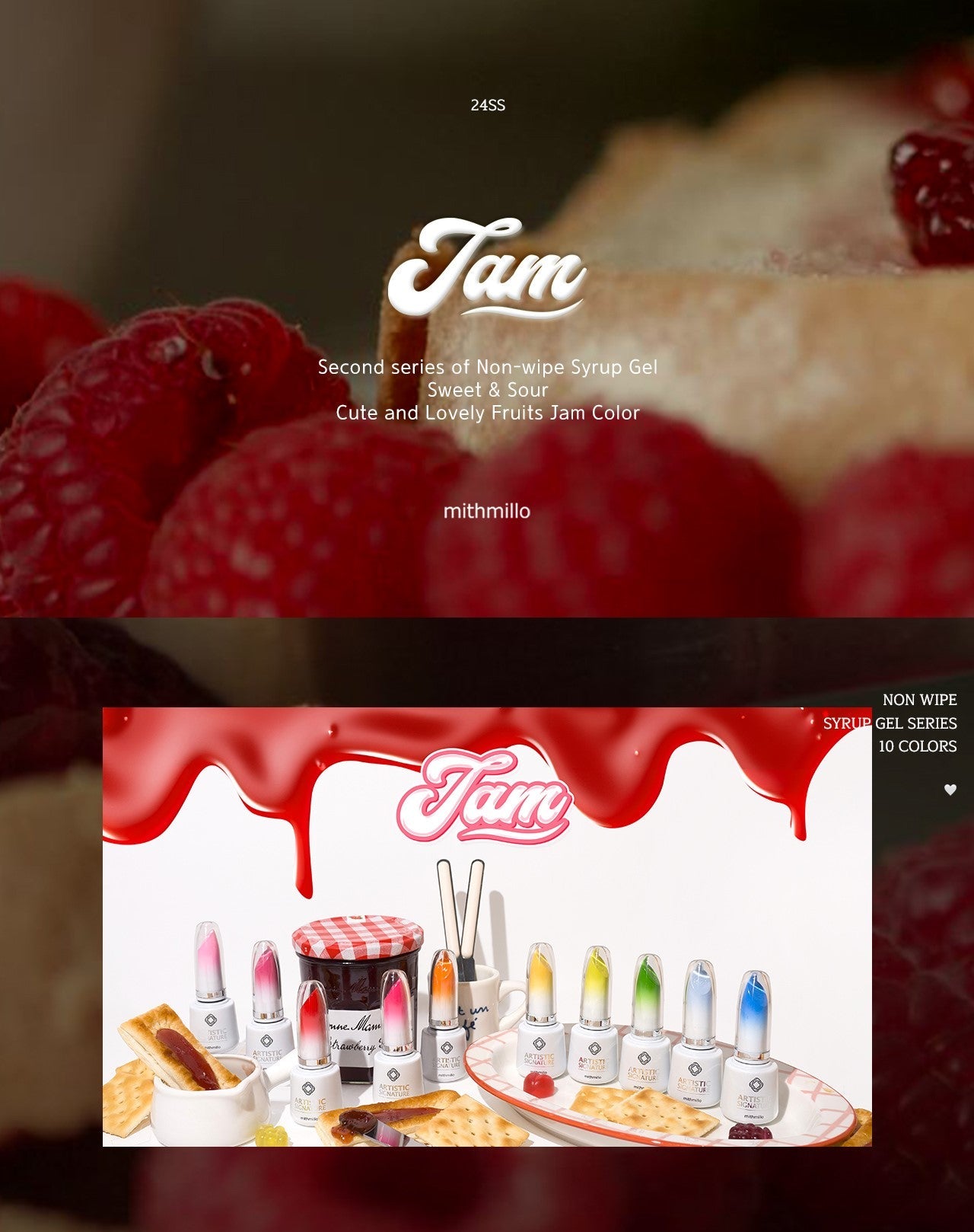 MITHMILLO Artistic Signature Jam Collection - 10pcs/set