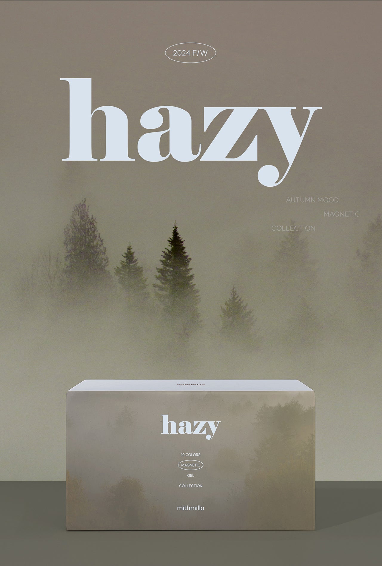 MITHMILLO Hazy Collection Magnetic Gels - 10pcs/set