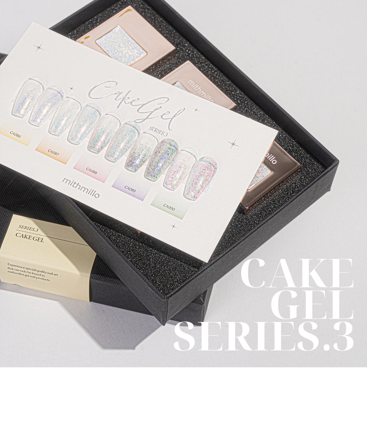 MITHMILLO Cakegel (series 3) Glitter (5 colors) CA86-90