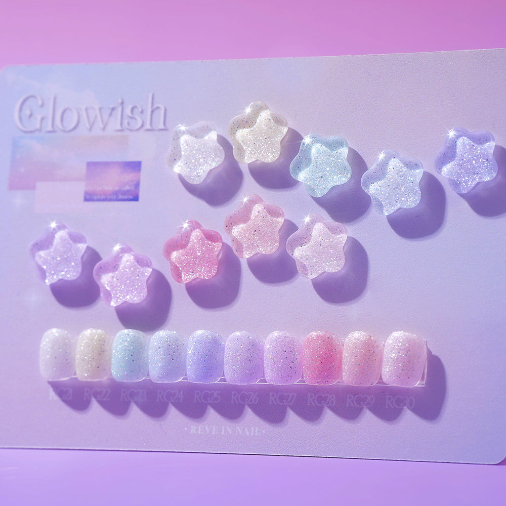 REVE IN NAIL Glowish - 10pcs/set