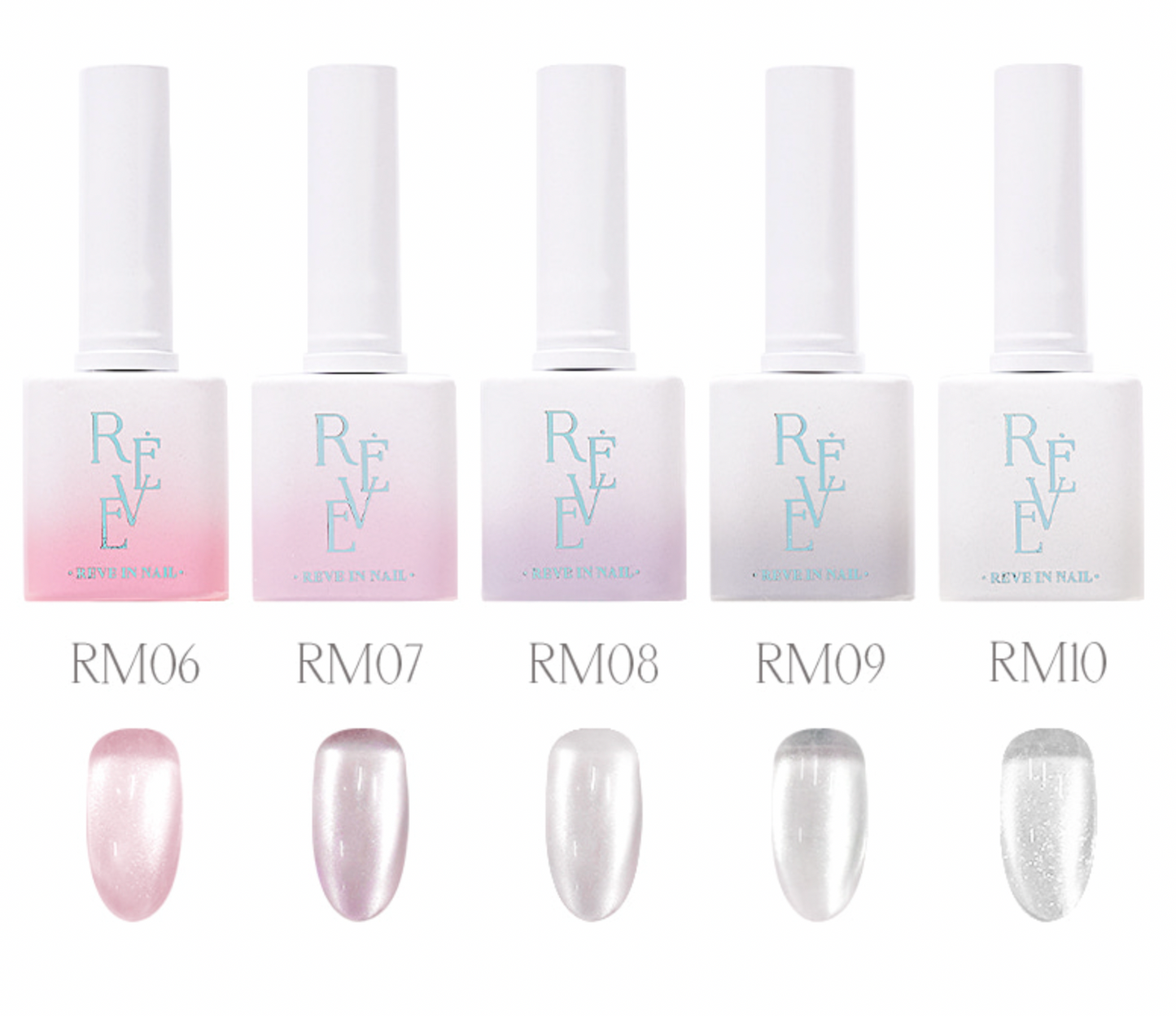 REVE IN NAIL Nudy Fit - 10pcs/set