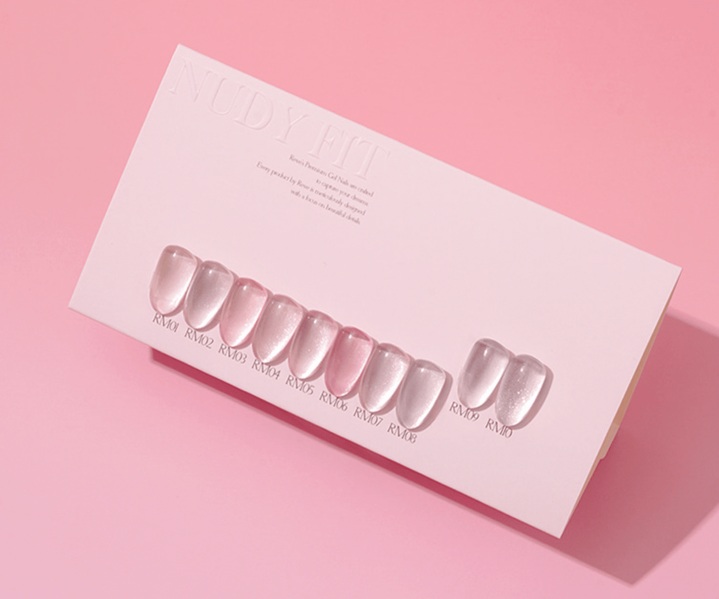 REVE IN NAIL Nudy Fit - 10pcs/set - Koreannails.co.uk