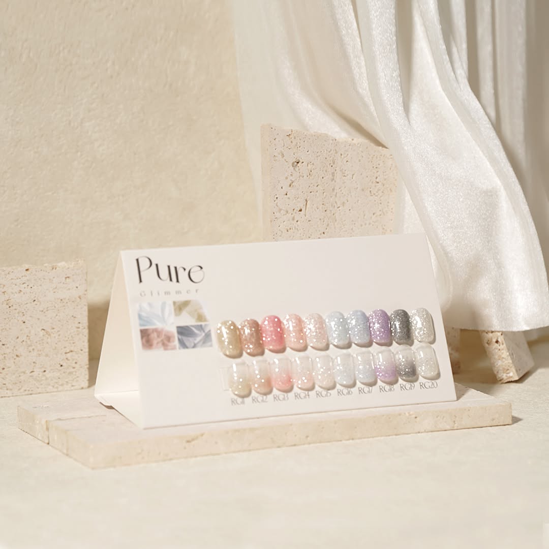 REVE IN NAIL Pure Glimmer - 10pcs/set