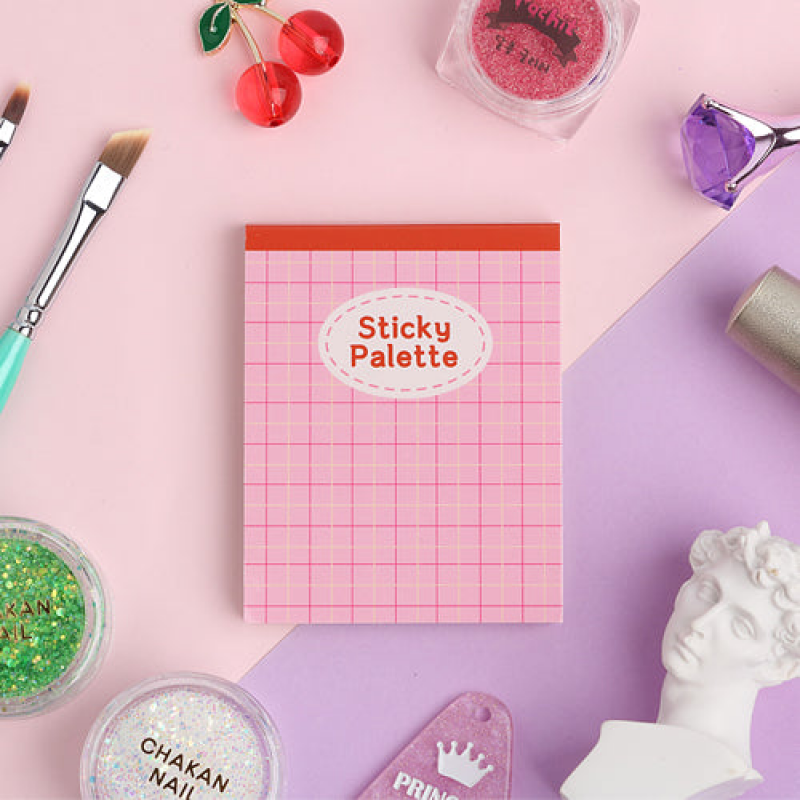Danjinail Summer Peach Sticky Nail Art Palette Size S - Tools