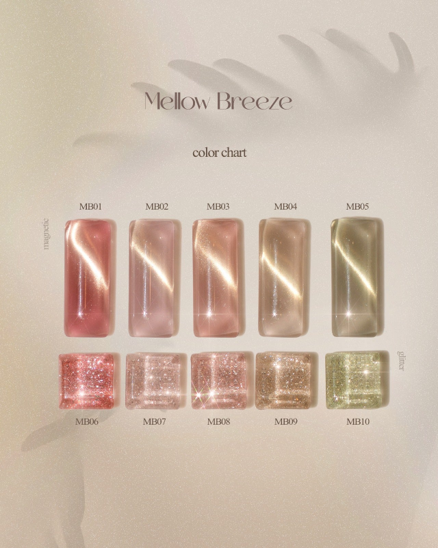 MITHMILLO Artistic Signature Mellow Breeze Collection - 10pcs/set - Gel