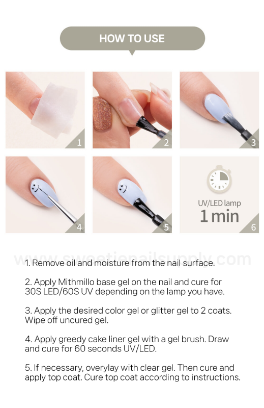 MITHMILLO Greedy Liner Cakegel (Palette type) - Gel