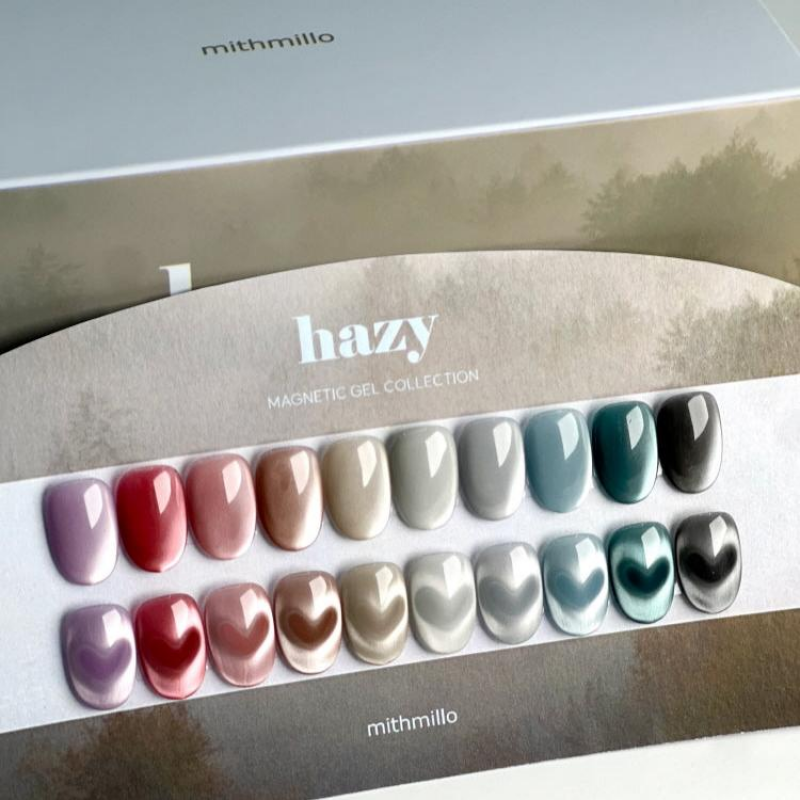 MITHMILLO Hazy Collection Magnetic Gels - 10pcs/set - Gel