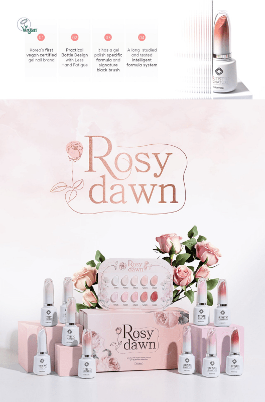MITHMILLO RD08 (Rosy Dawn) - 8ml - Koreannails.co.uk
