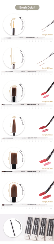MITHMILLO Signature Brush 5 - Koreannails.co.uk