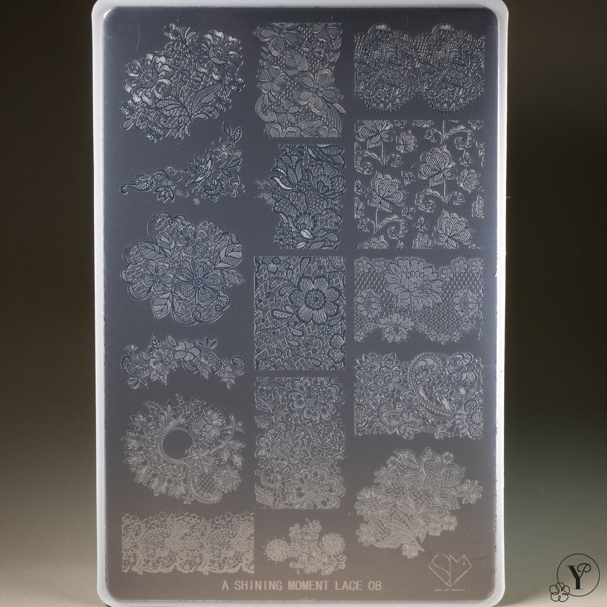 MITHMILLO x A Shining Moment New Lace Stamping Plates Set (3pcs/set) - Koreannails.co.uk