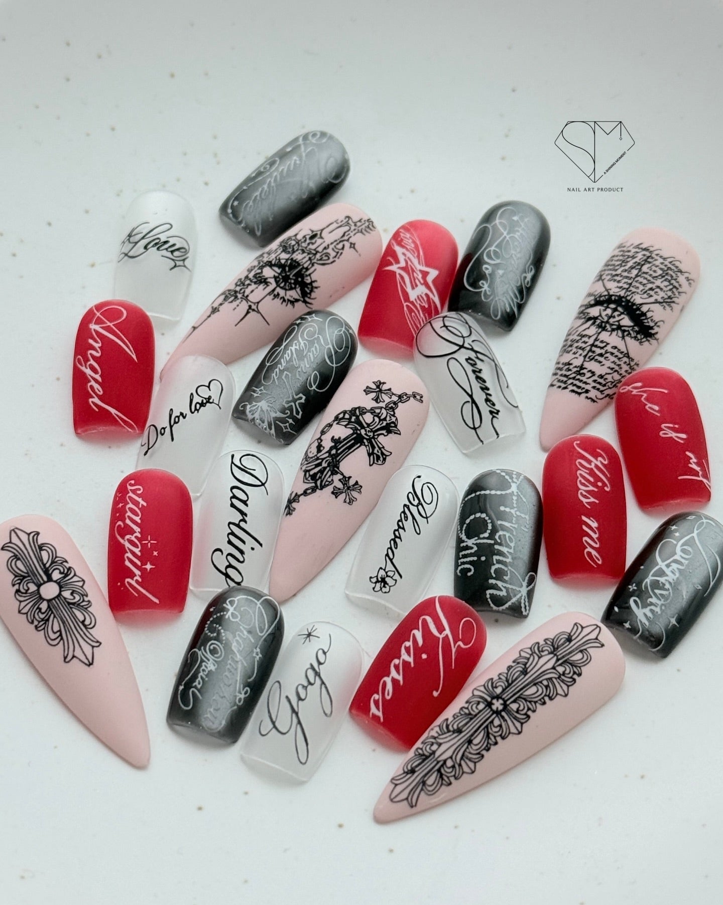 MITHMILLO x Shining Moment Stamping Gel Polish Set – Korean Nail Gel Collection and 4 Stamping Plates - Koreannails.co.uk