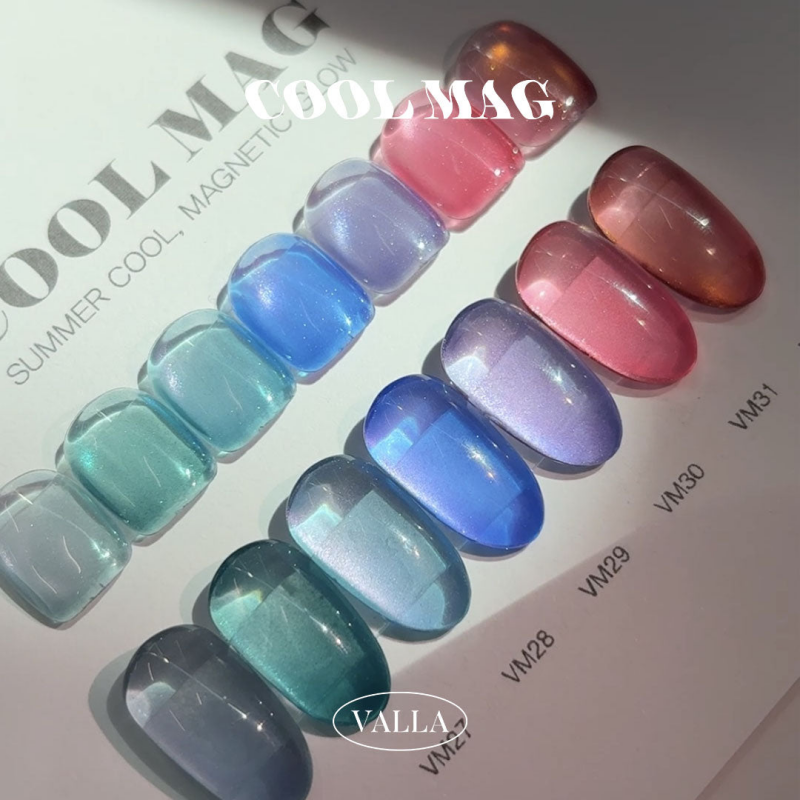VALLA COOLMAG 7pcs/set - Gel