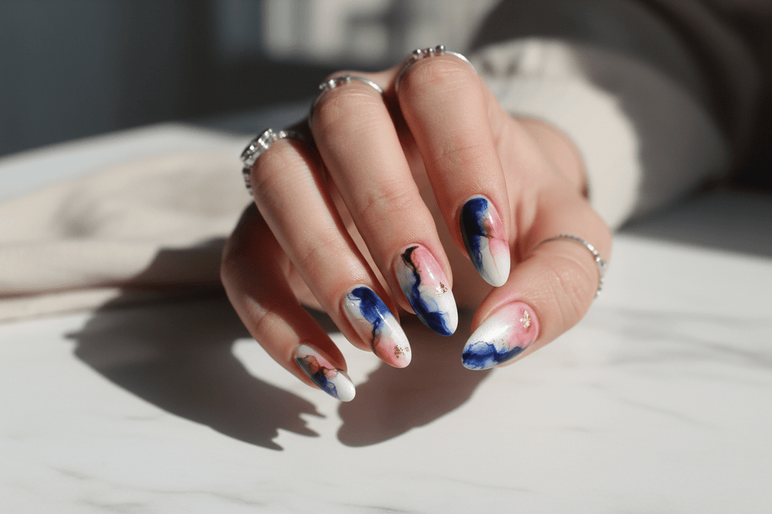 What is Nail Ink: The Korean Watercolor Technique Transforming Salon Nail Art - Koreannails.co.uk
