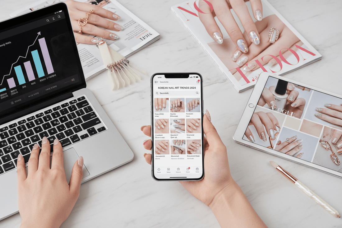 What are clients actually searching for in Korean nail content right now? - Koreannails.co.uk