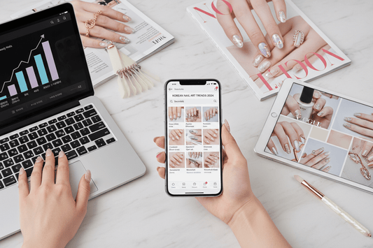 What are clients actually searching for in Korean nail content right now? - Koreannails.co.uk