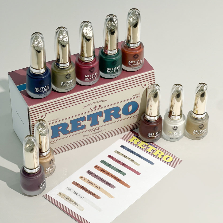 MITHMILLO Retro Ink Set - 10pcs/set