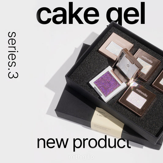 MITHMILLO Cakegel (series 3) Glitter (5 colors) CA86-90