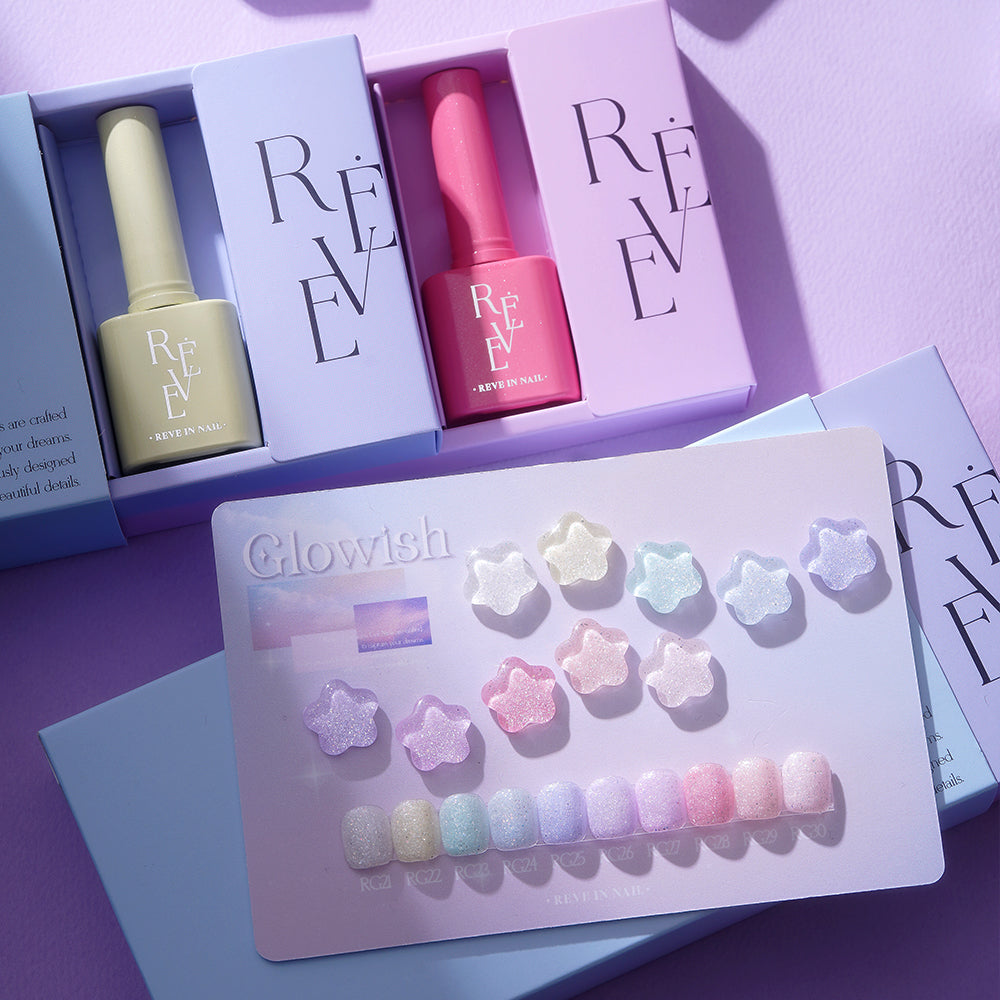 REVE IN NAIL Glowish - 10pcs/set