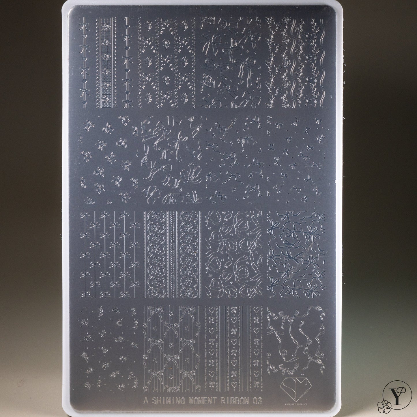 MITHMILLO x A Shining Moment Ribbon Stamping Plates Set (4pcs/set)