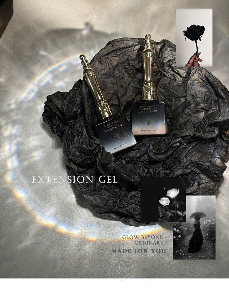 AURA GLITTER Extension Gel Set (2pcs/set) - Koreannails.co.uk