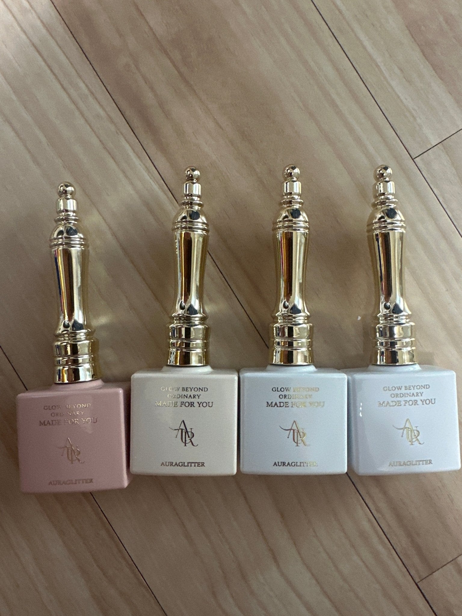 AURA GLITTER Wedding Series Set (4pcs/set) - Koreannails.co.uk
