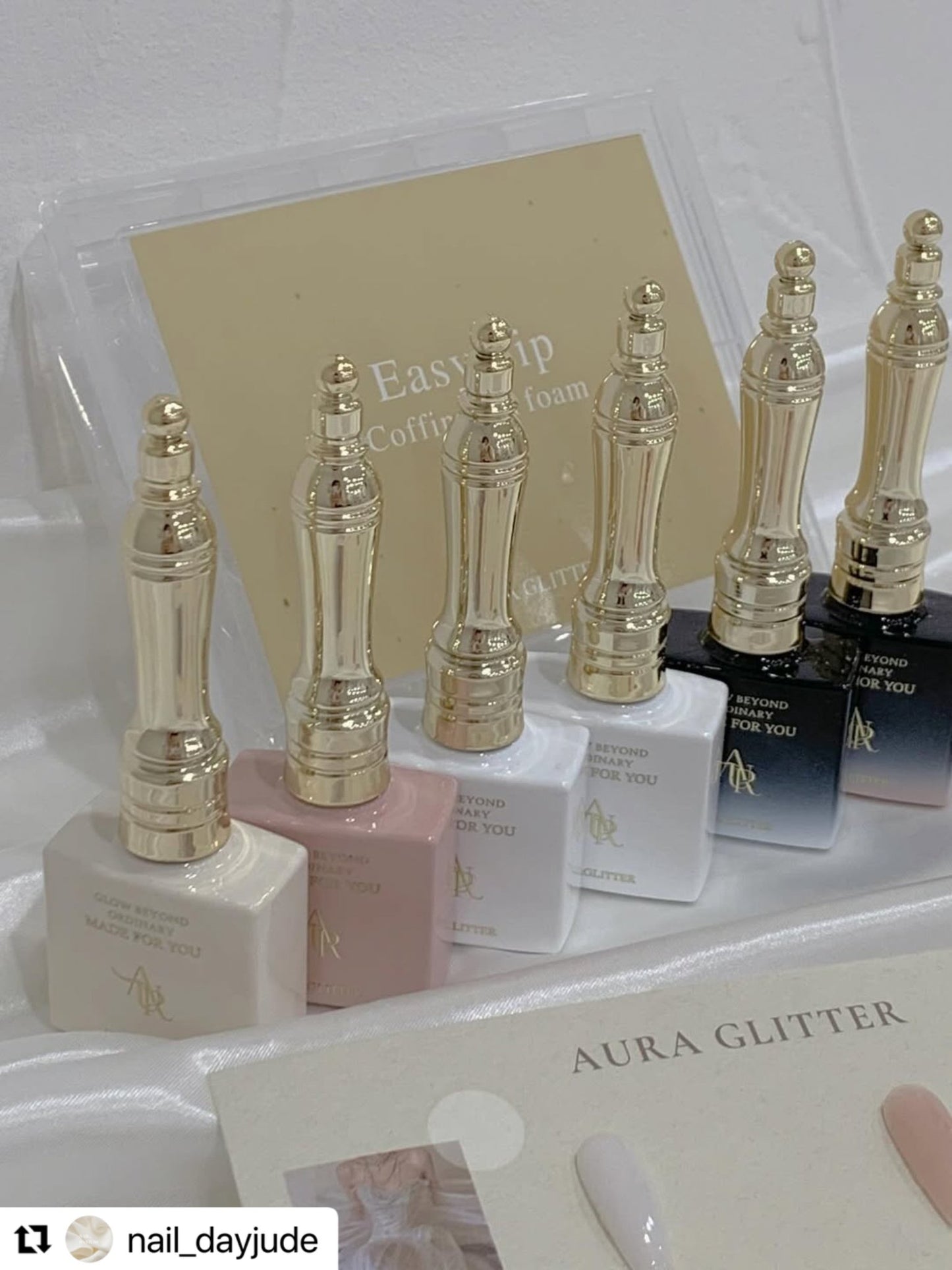 AURA GLITTER Wedding Series Set (4pcs/set) - Koreannails.co.uk
