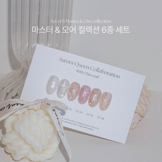 AURORA QUEEN ORE Chuu nail collection (Master2) - 6pcs/set - Gel