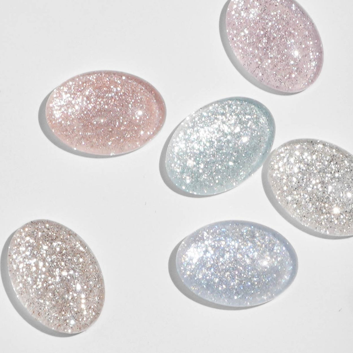AURORA QUEEN x Ansan J Dia Veil Glitter Gel Collection (6pcs) - Korean Nail Gel Polish - Koreannails.co.uk