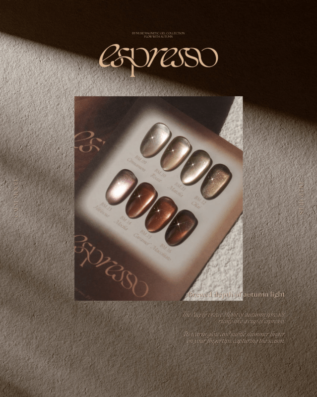 BY MUSE BM12 (Espresso Collection) - 10ml - Koreannails.co.uk