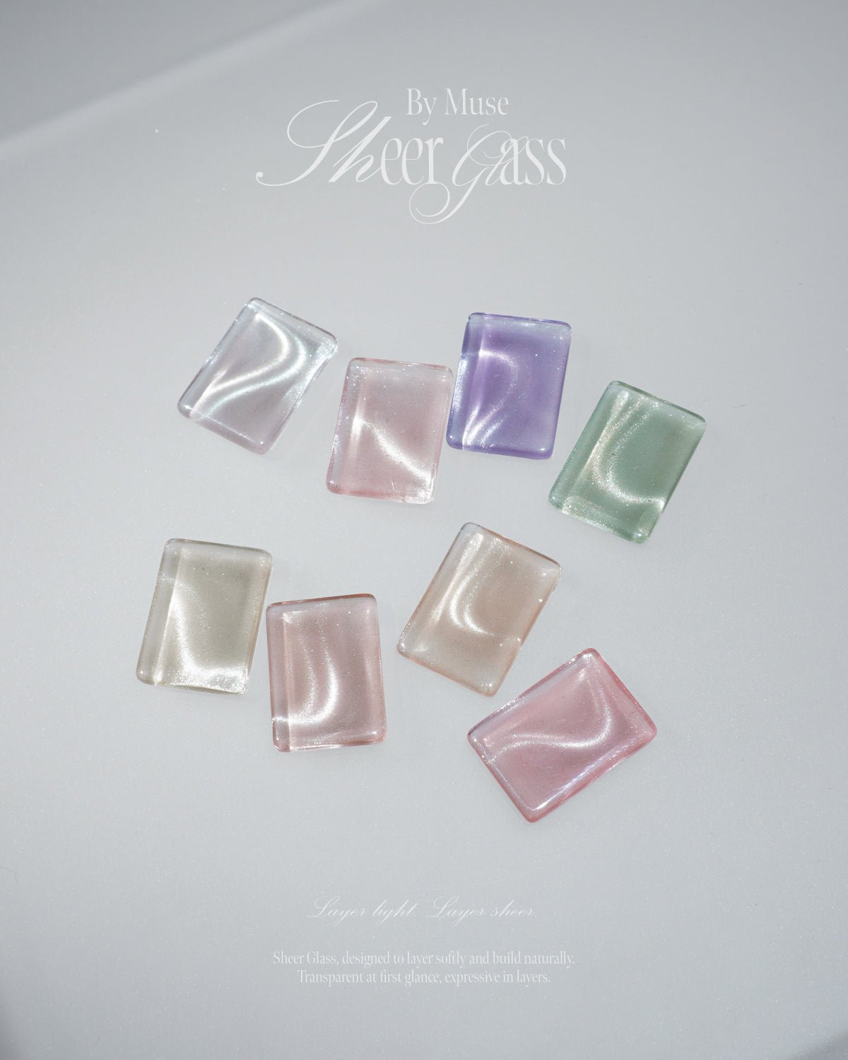 BY MUSE BM20 (Sheer Glass Collection) - 10ml - Koreannails.co.uk