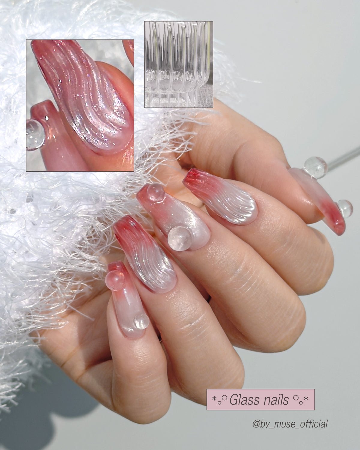 BY MUSE BM21 (Sheer Glass Collection) - 10ml - Koreannails.co.uk