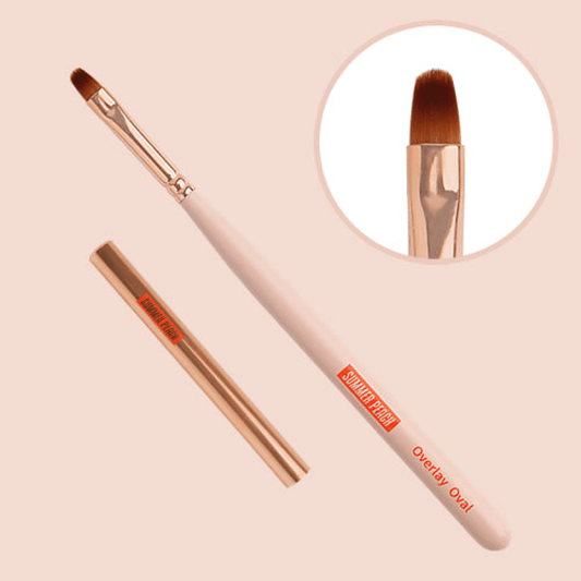 Danjinail Summer Peach Overlay Brush Oval - Koreannails.co.uk