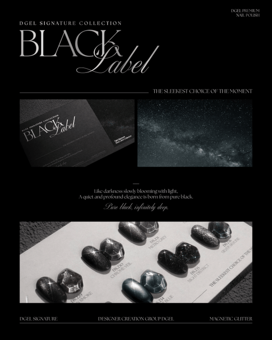 DGEL Black Label Collection 8pcs/set - Gel