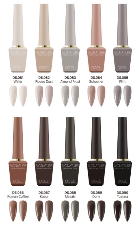 DGEL Signature Basic 100 Color Full Set (100x12ml) - Gel