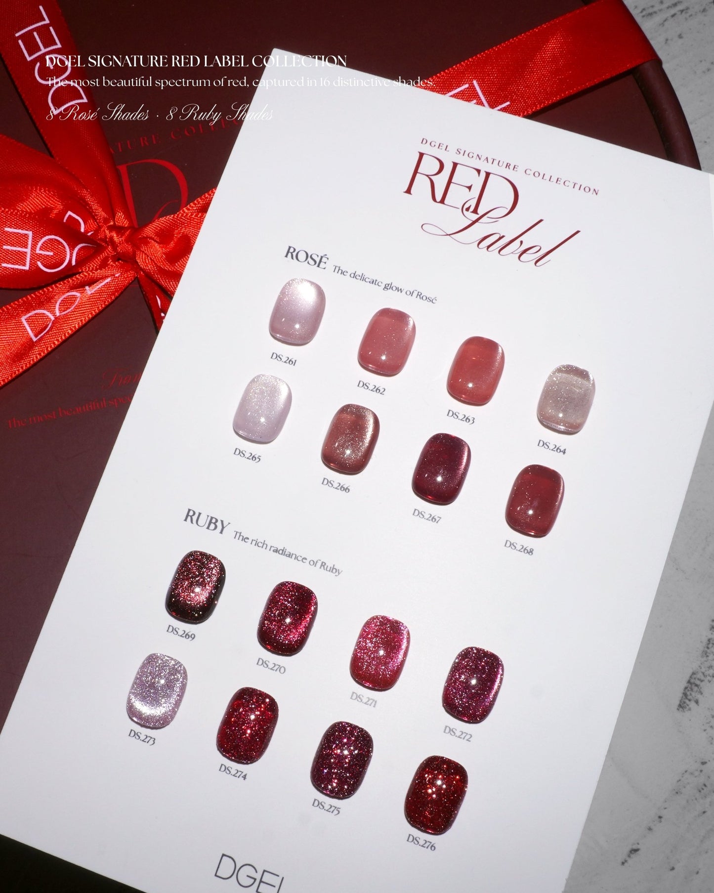DGEL Signature DS273 (Red Label Ruby) - Koreannails.co.uk