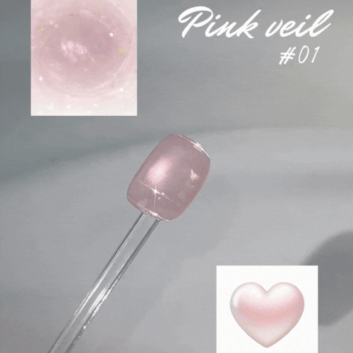 NAILBAYO Pink Veil M #4