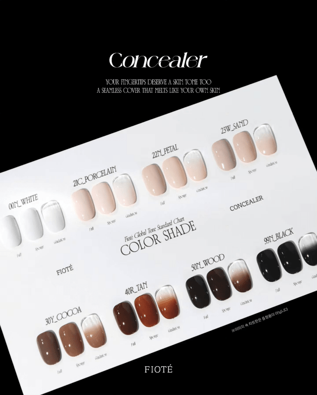 FIOTE Concealer Gel Collection - 8pcs/set - Koreannails.co.uk