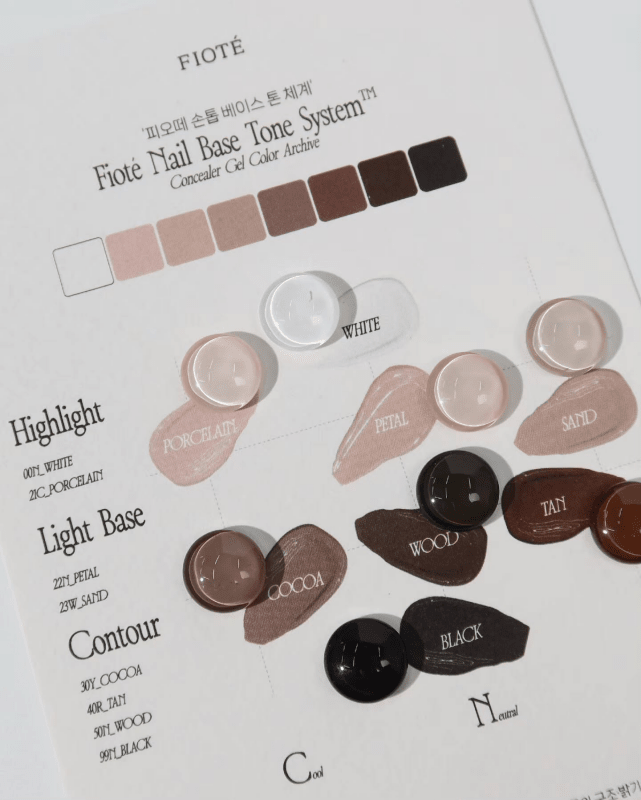 FIOTE Concealer Gel Collection - 8pcs/set - Koreannails.co.uk