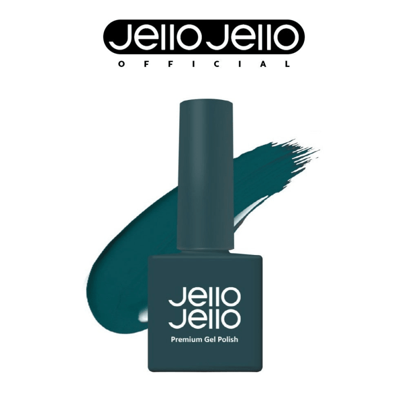 JELLO JELLO Color Gel JC12 Blue Green (10ml) - Koreannails.co.uk