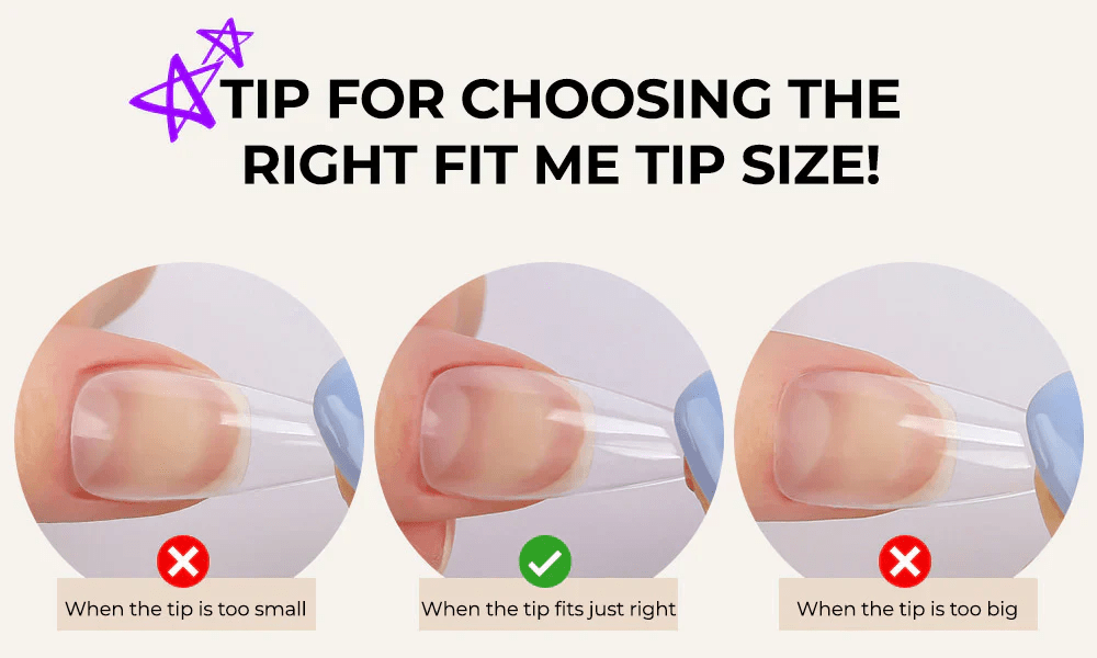 JELLO JELLO Fit Me Tip - Coffin Type - Koreannails.co.uk
