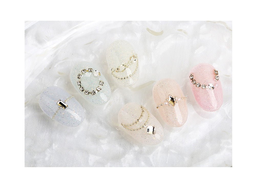 JELLO JELLO Glow Dew Syrup Gel Set (6pcs) - Korean Gel Collection - Koreannails.co.uk