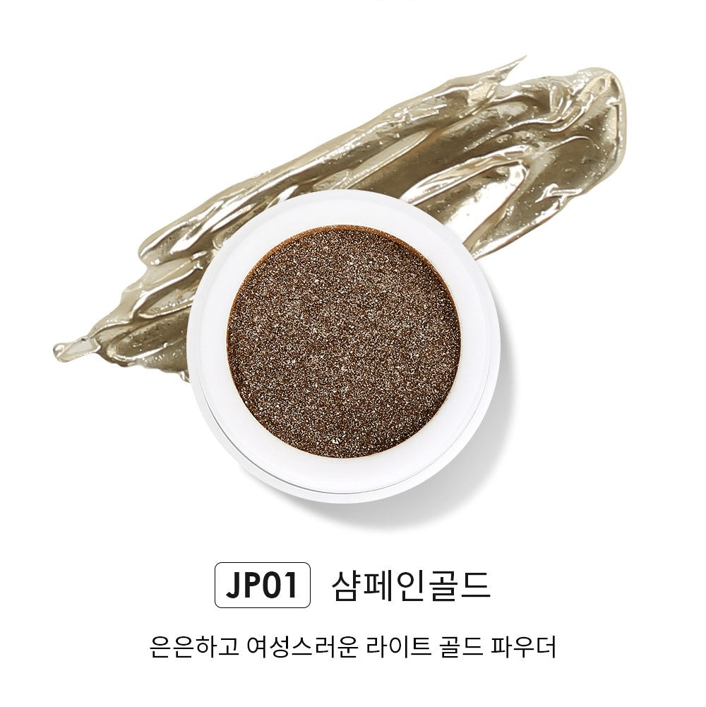 JELLO JELLO JP01 Champagne Gold Mirror Powder - Koreannails.co.uk