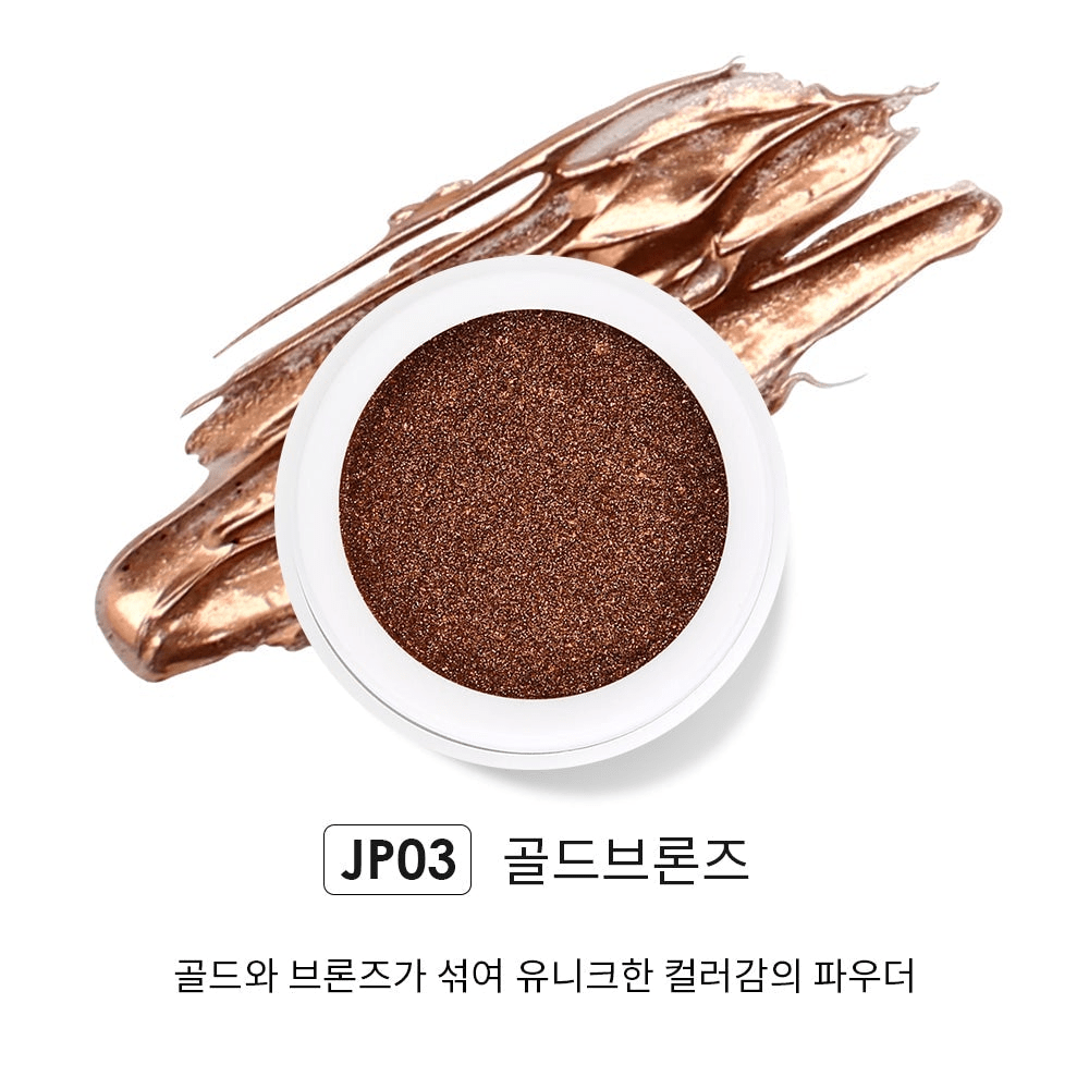 JELLO JELLO JP03 Gold Bronze Mirror Powder - Koreannails.co.uk