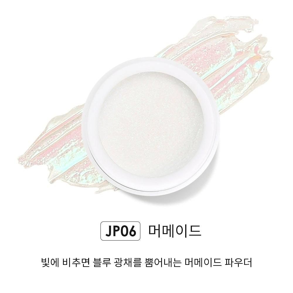 JELLO JELLO JP06 Mermaid Mirror Powder - Koreannails.co.uk