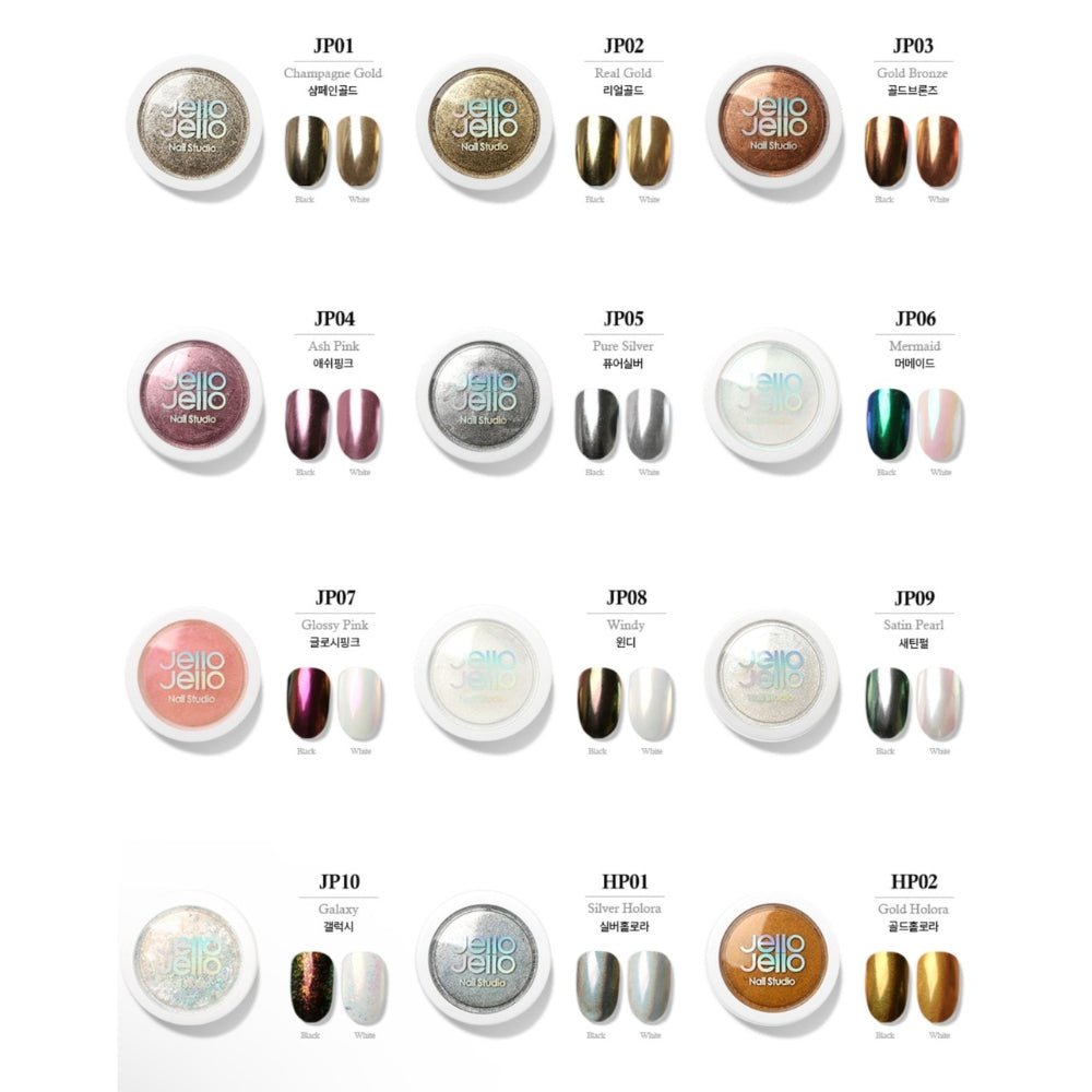 JELLO JELLO JP08 Windy Mirror Powder - Koreannails.co.uk