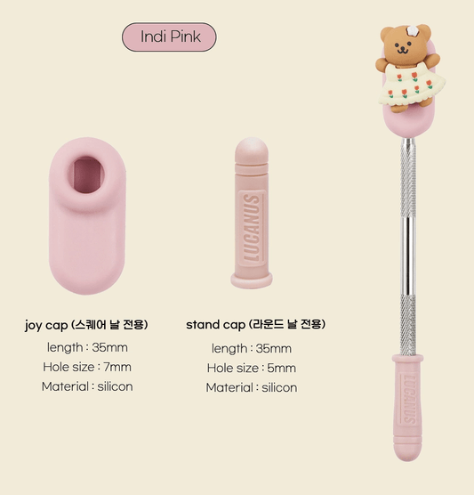 LUCANUS - Joy Pusher Cap Indi Pink - Koreannails.co.uk