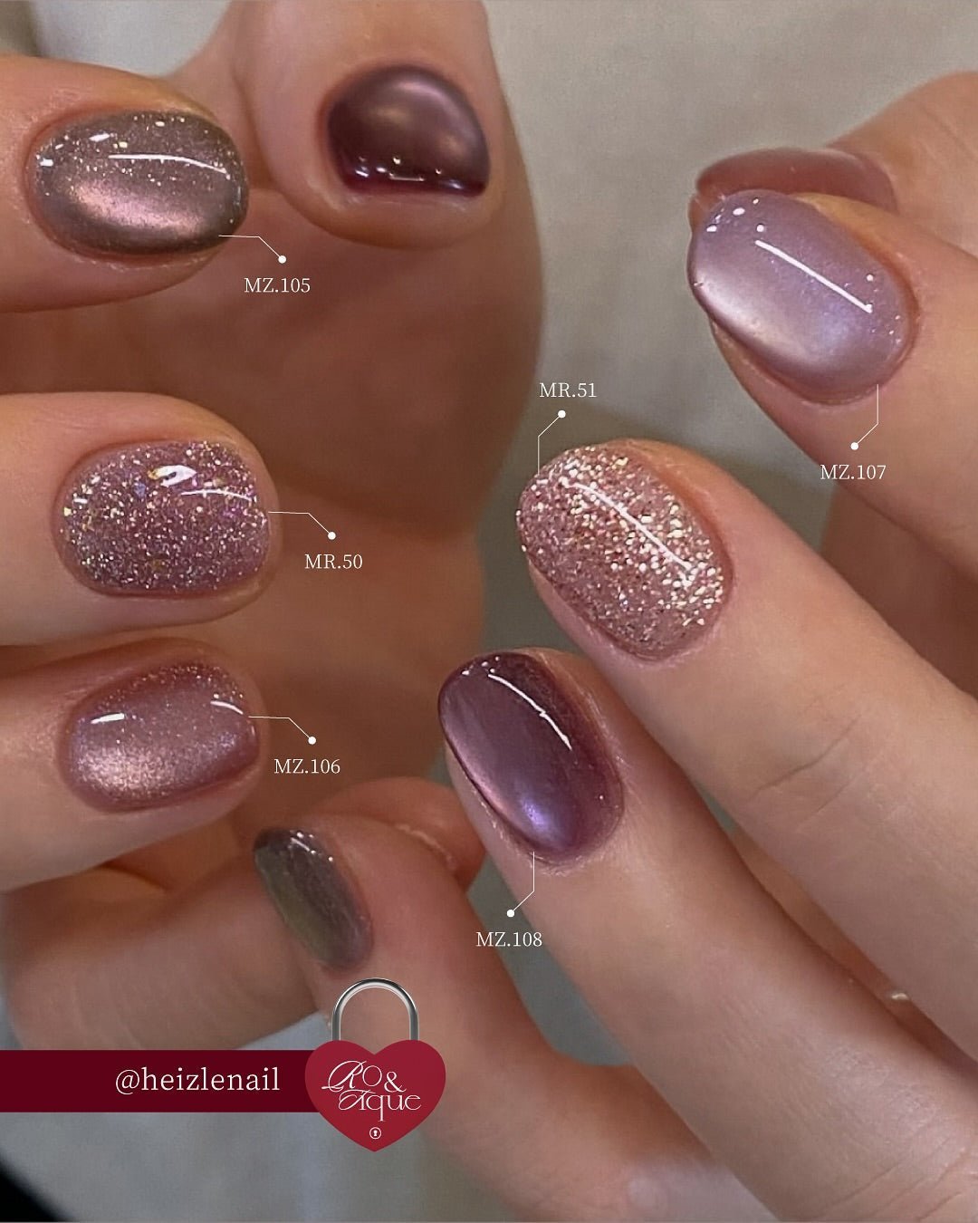 MAYOUR MR050 (Ro&Tique) (8ml) - Koreannails.co.uk